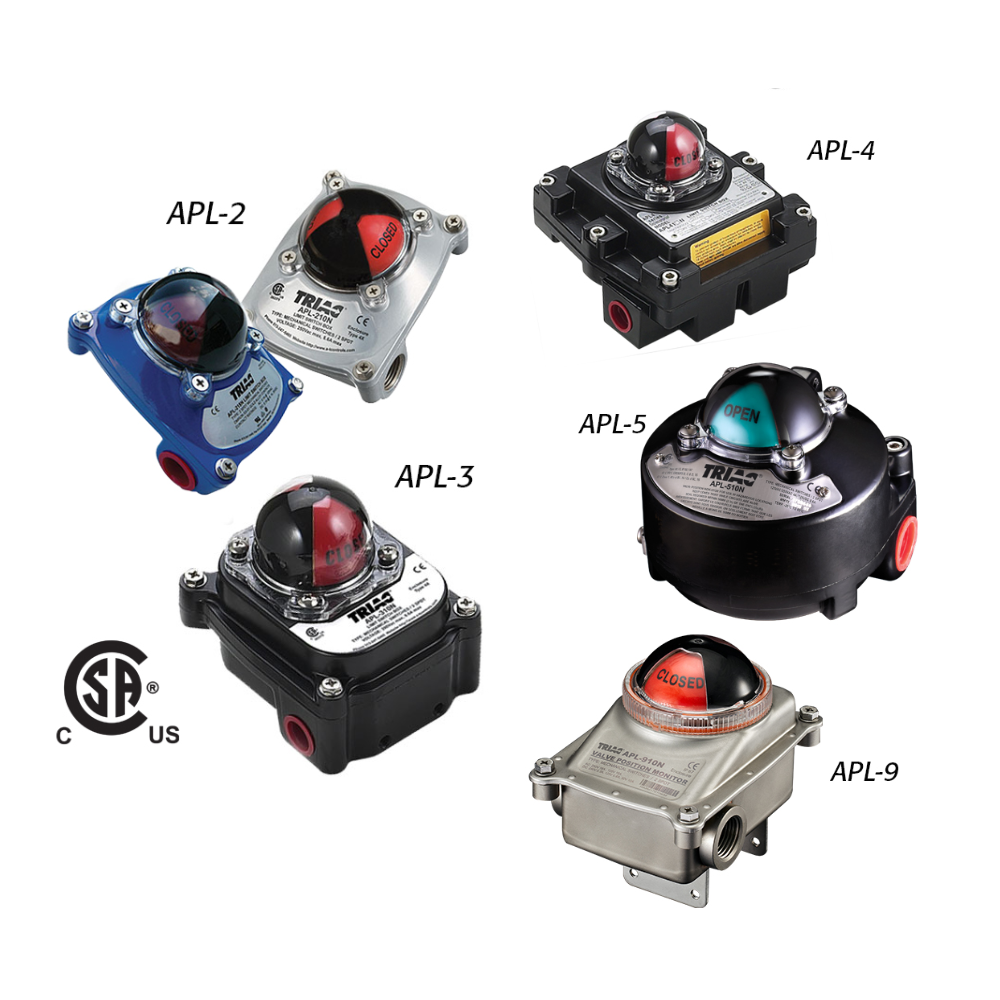 Interruptores de límite (Limit Switches) Serie APL