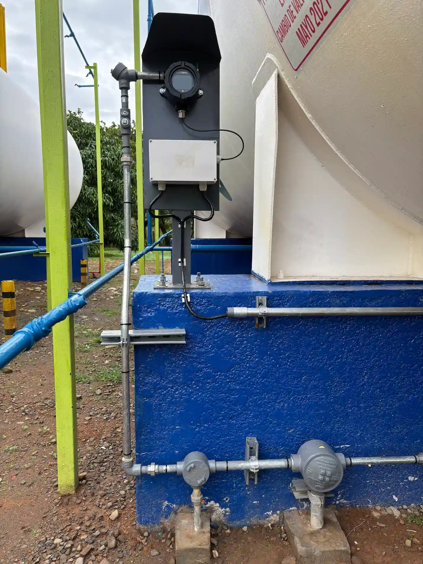 Sistema de monitoreo tanque GLP - Vista 2