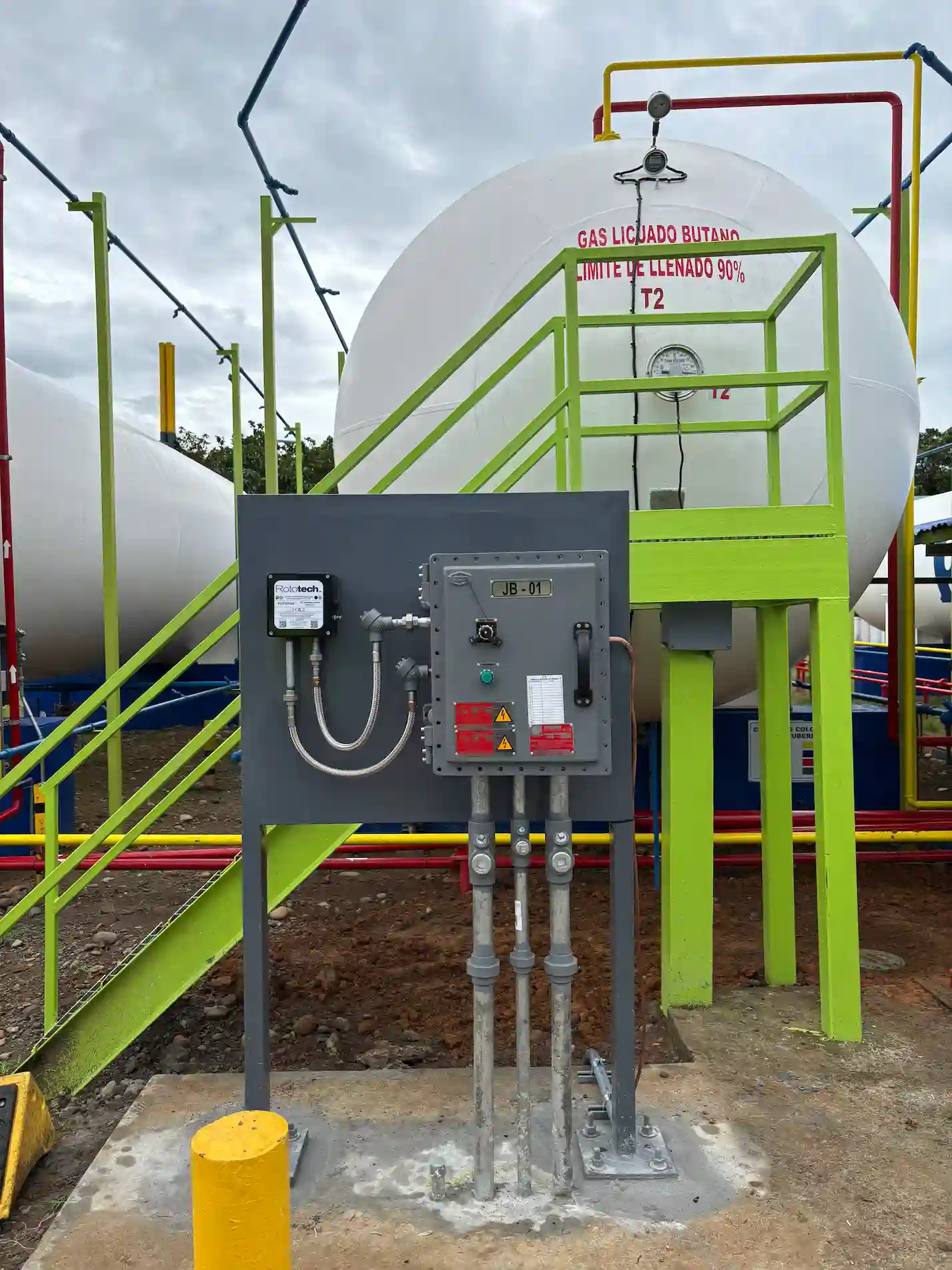 Monitoreo de Tanques GLP Panamá
