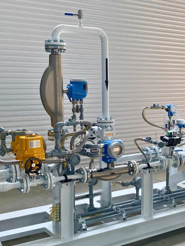 Skid Medición Transferencia Custodia Condensados